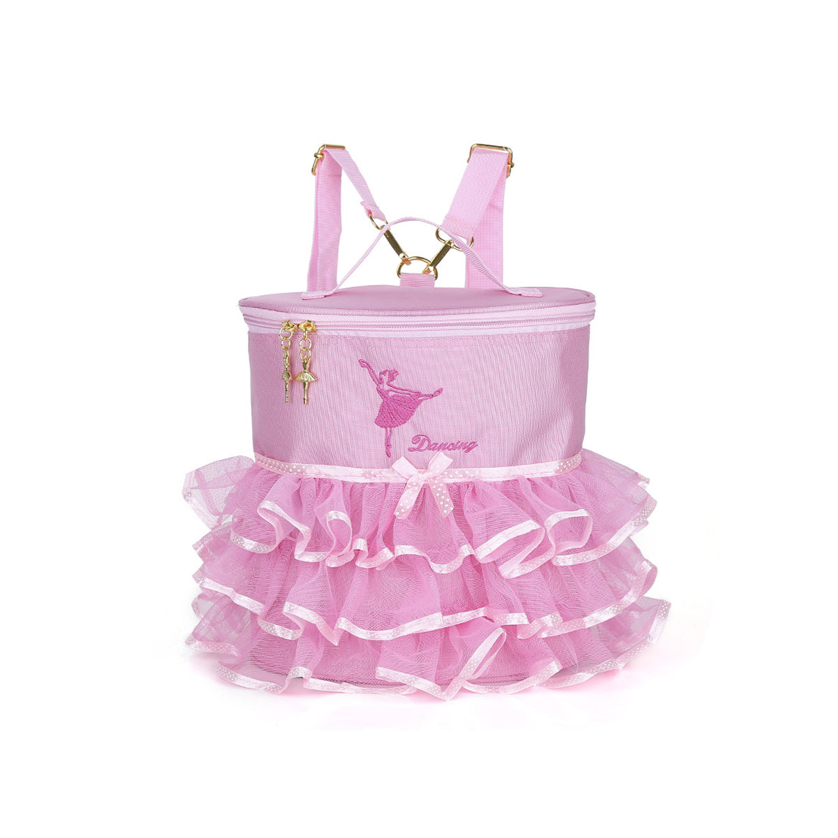 Tutu Dress Dance Backpack with Key Chain