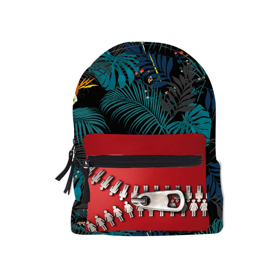 Summer New Oxford Print Mini Backpack