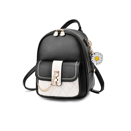 New College Style PU Leisure Travel Backpack