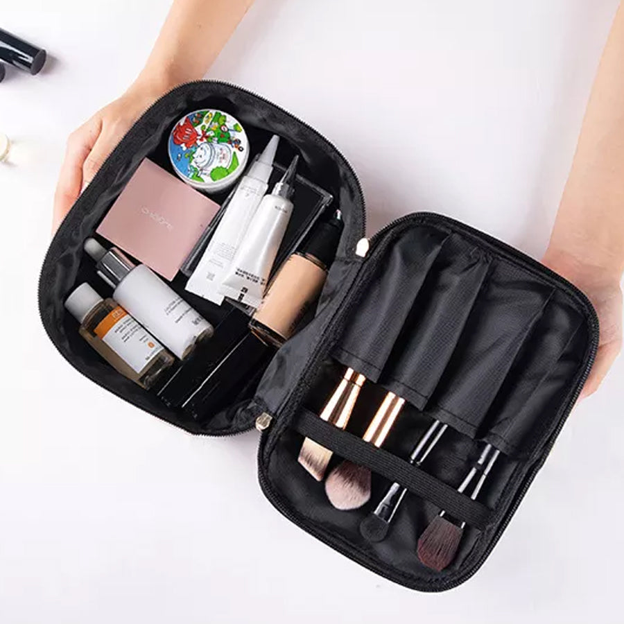 Zippered Cosmetic Travel Makeup Carrying Compliant Bag